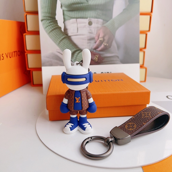 ブランドキーホルダー側面デザイン